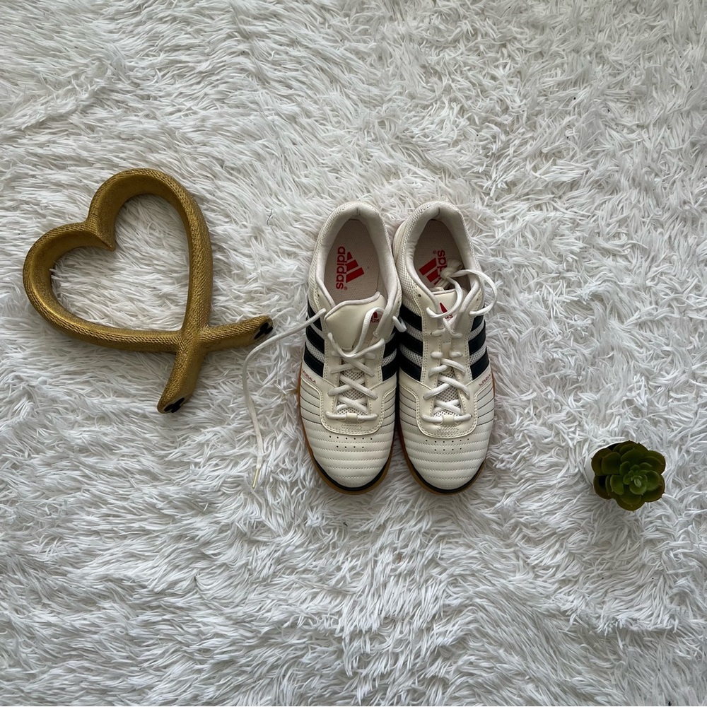 Adidas White and Black Classic Sneakers